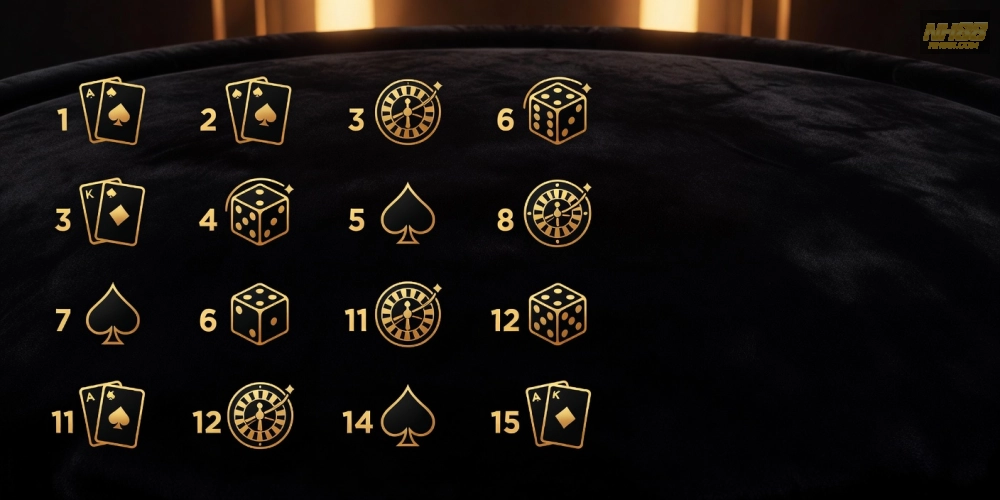 Hình ảnh bảng xếp hạng top live casino free nh88 uy tín năm 2025