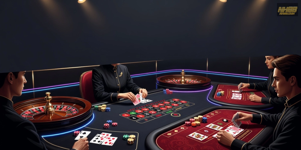 Giới thiệu tổng quan về live casino nh88 với dealer trực tiếp và giao diện hiện đại