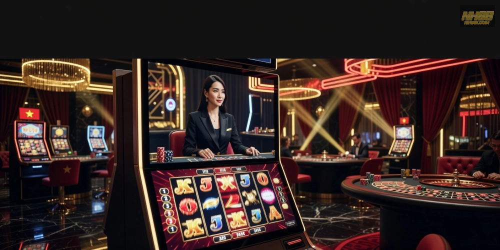 Khái niệm live casino slot games nh88 qua hình ảnh minh họa trực quan và hấp dẫn