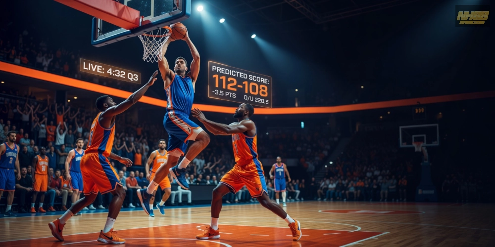 Minh họa trò chơi bóng rổ NBA trên nh88 với giao diện cá cược sống động và hấp dẫn