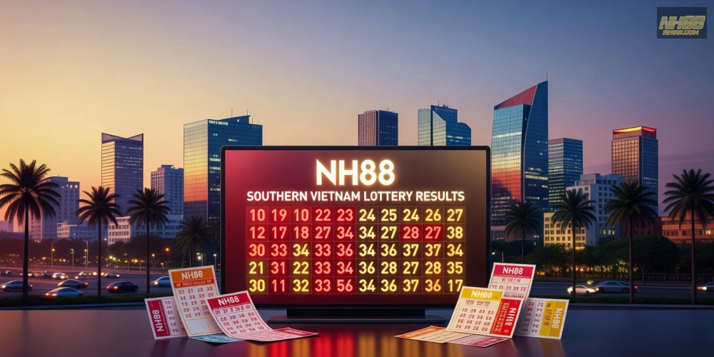 Minh họa giao diện xổ số miền nam nh88 trên nền tảng hàng đầu